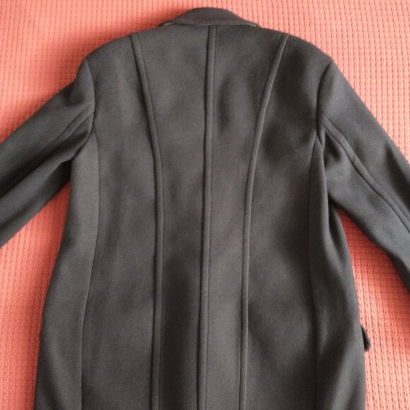 Express Coat Women's Oversized Double Breasted Coat in Navy NWT - Picture 14 of 14